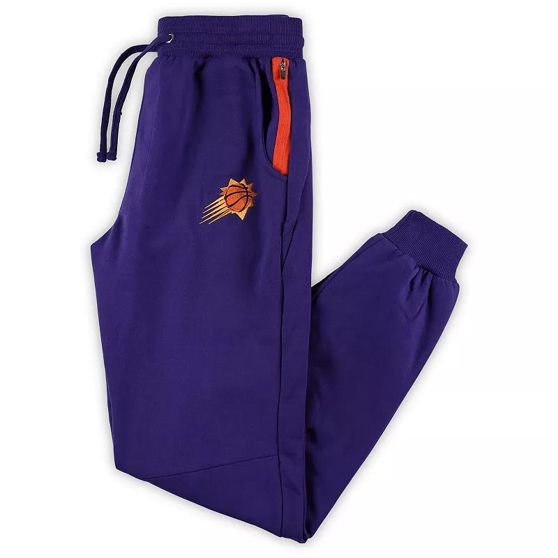 Mens Fanatics Branded Purple Phoenix Suns Big & Tall Jogger Pants Product Image