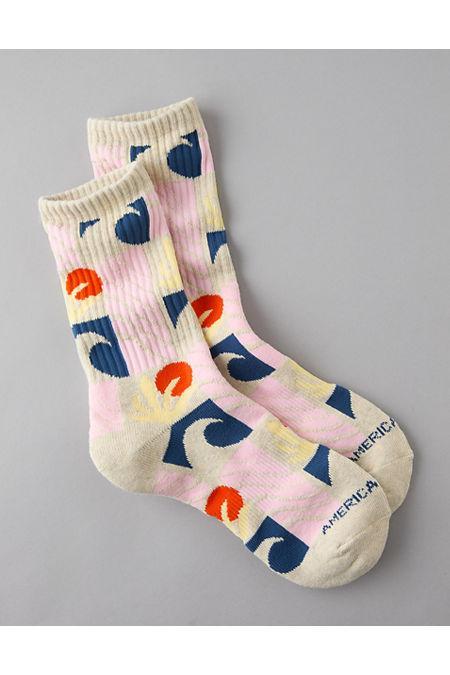 AE Geometric Crew Socks Mens Product Image