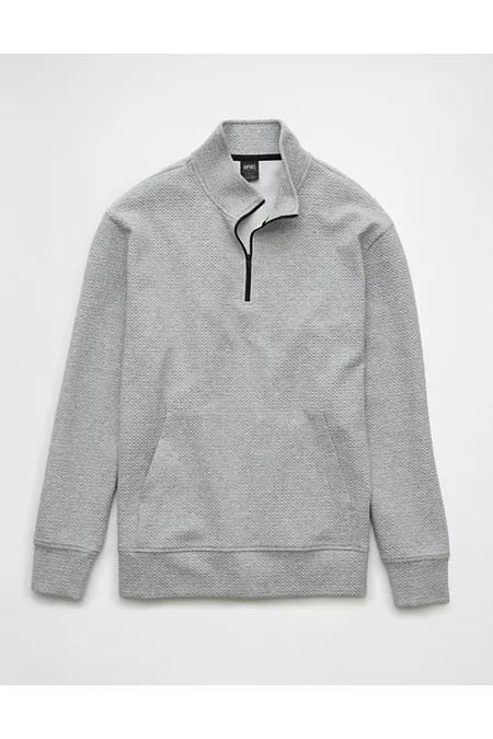 AE 247 Textured Fleece Quarter-Zip Sweatshirt Men's Product Image