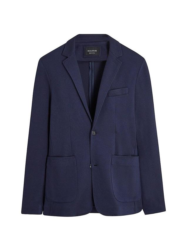 Mens 2-Button Twill Blazer Product Image