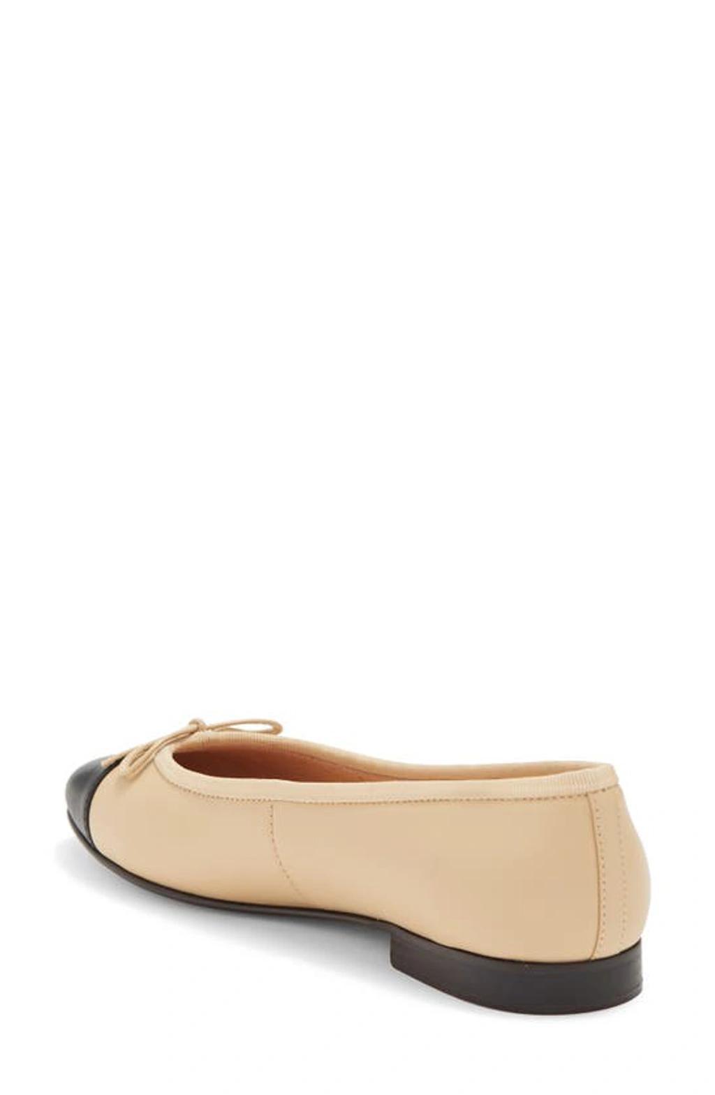 Jeffrey Campbell Arabesque Flats in Tan. Size 10, 6, 6.5, 7, 7.5, 8.5. Product Image