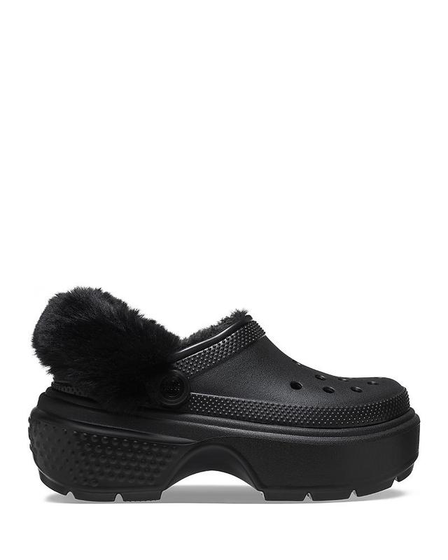 Crocs Womens Stomp Lined Clogs Product Image