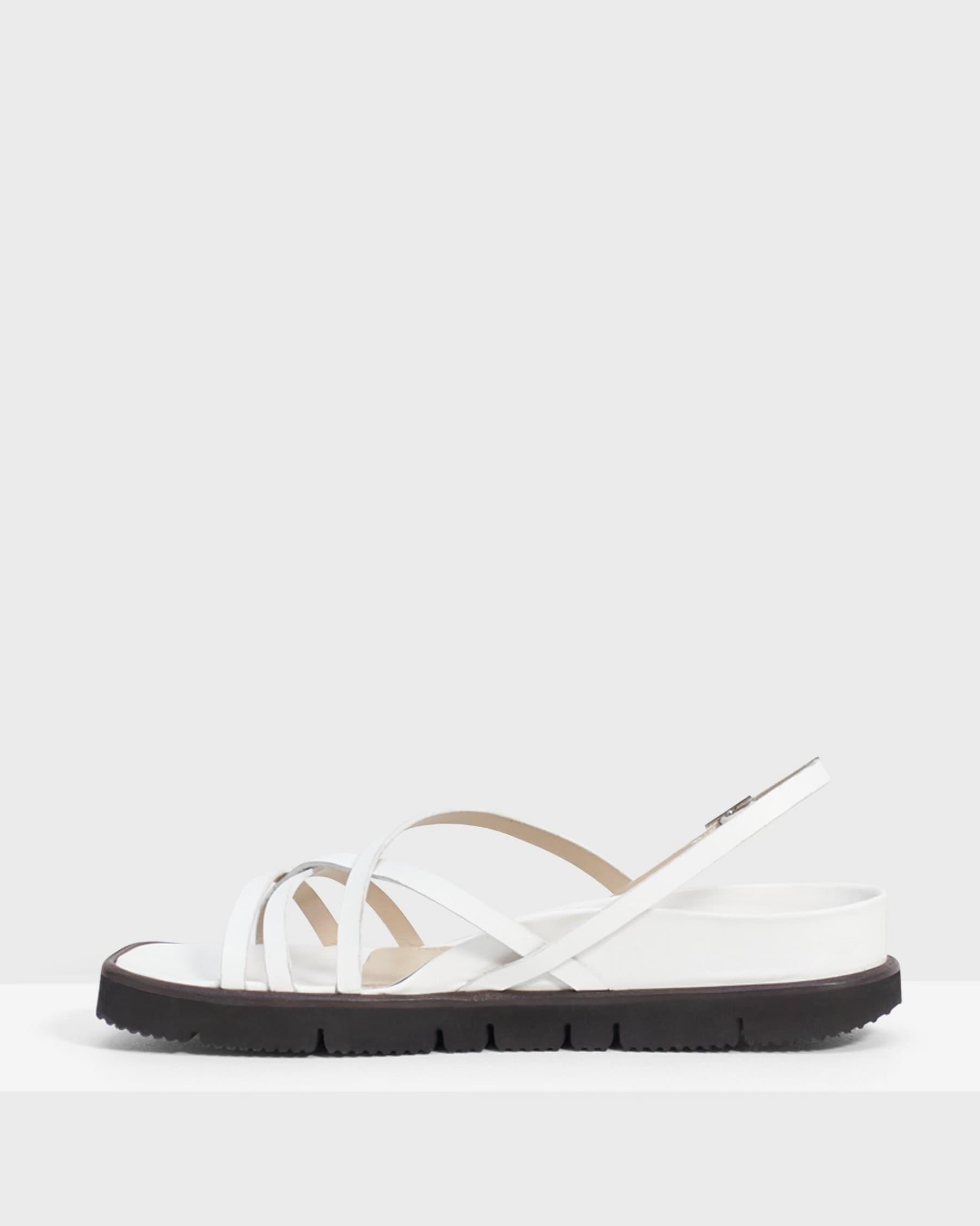 Multi-Strap Lug Sandal in Leather Product Image