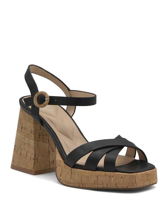 Charles David Womens Barnaby Ankle Strap Platform Sandals Product Image