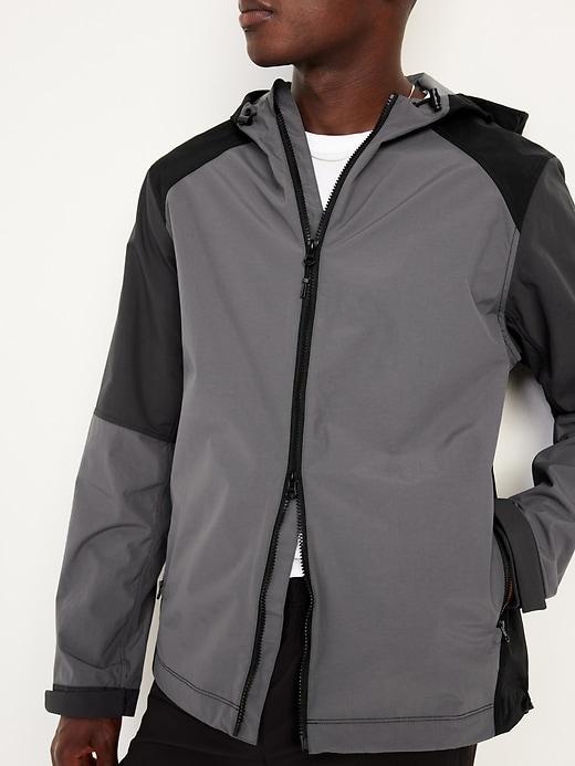 Water-Resistant Zip Jacket Product Image