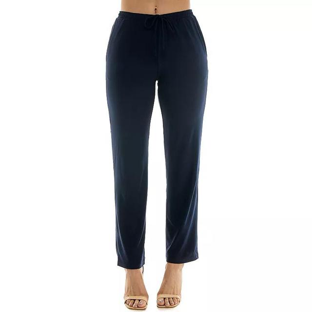 Womens Nina Leonard Classic Drawstring Pant Product Image