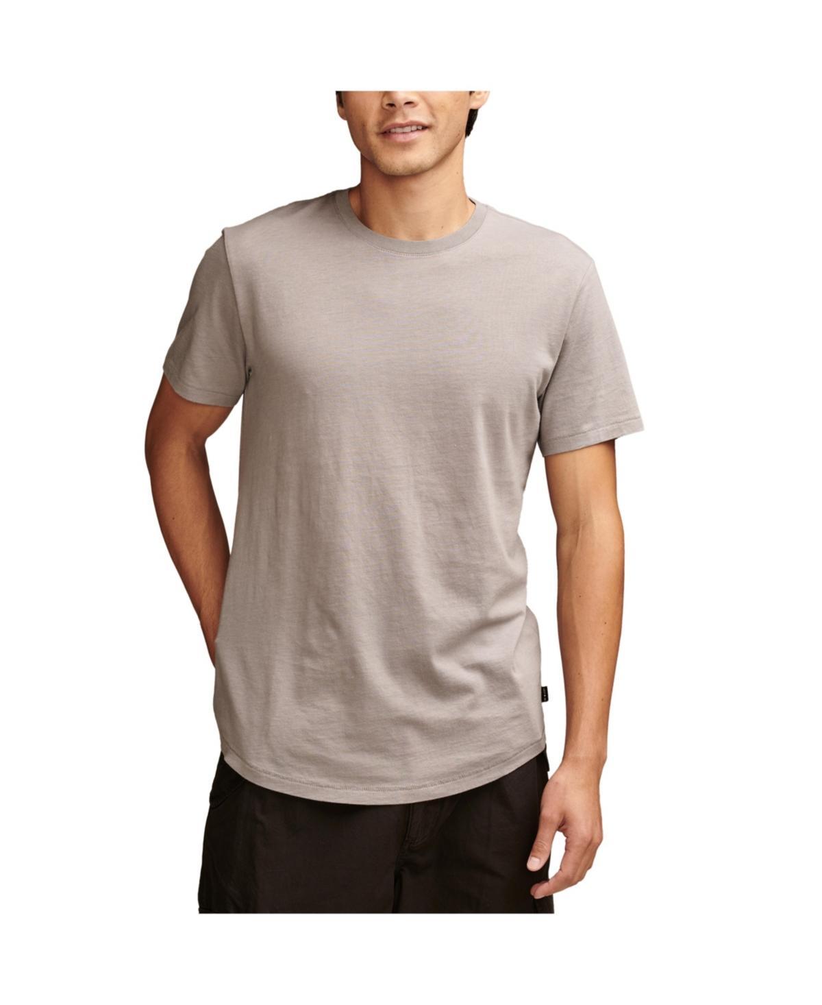 Lucky Brand Supima Short Sleeve Crew (Laurel Wreath) Men's Clothing product image