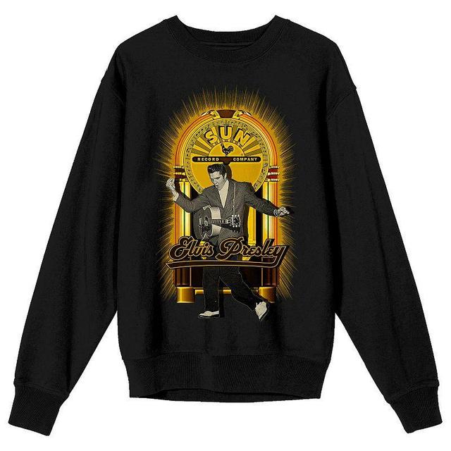 Mens Sun Records Elvis King Long Sleeve Graphic Tee Product Image