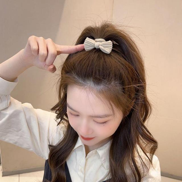 Bowknot Hair Tie Set Product Image