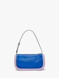 BUMPER-15 LEATHER SHOULDER BAG in blue | JW Anderson US  Product Image