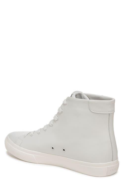 VINCE Fulton High Top Sneaker In Chalk White Product Image