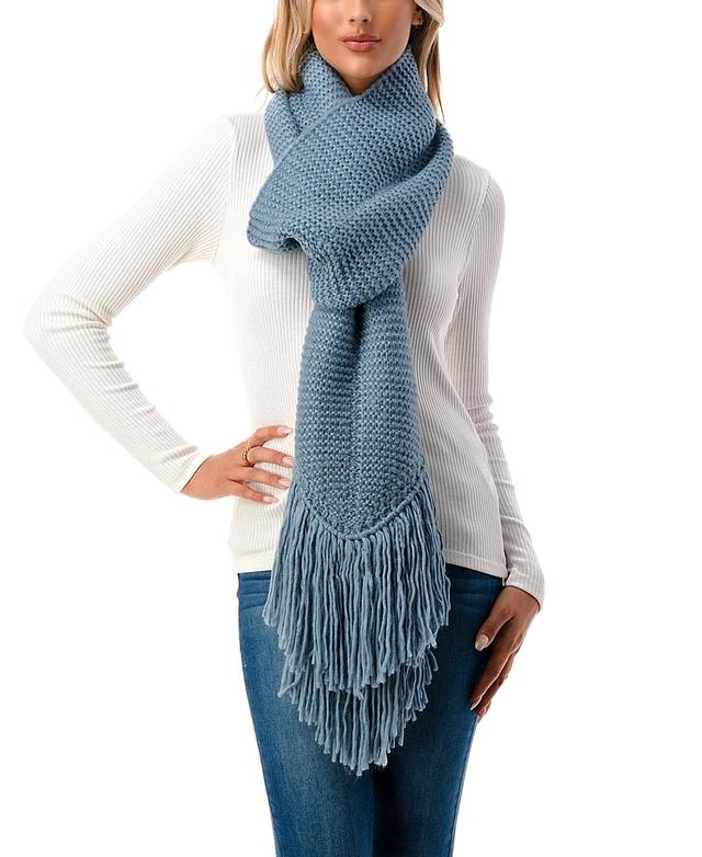 Marcus Adler Womens Ultra Soft Fringe-Trim Winter Scarf Product Image