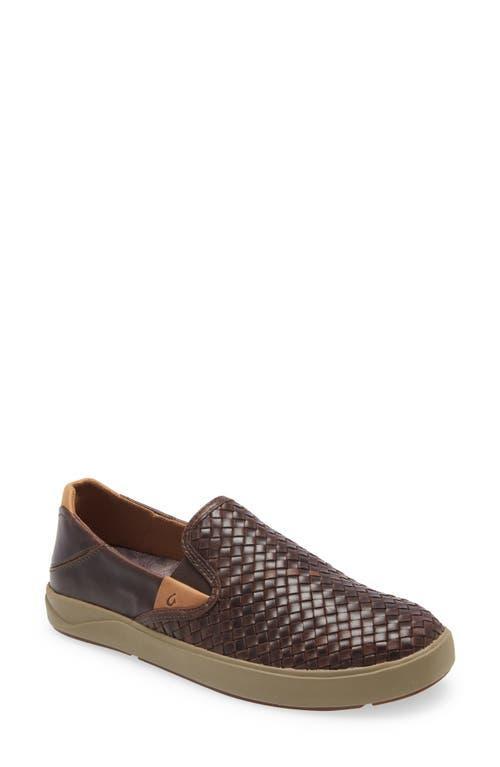 OluKai Laeahi Lauhala Woven Leather Shoe Product Image