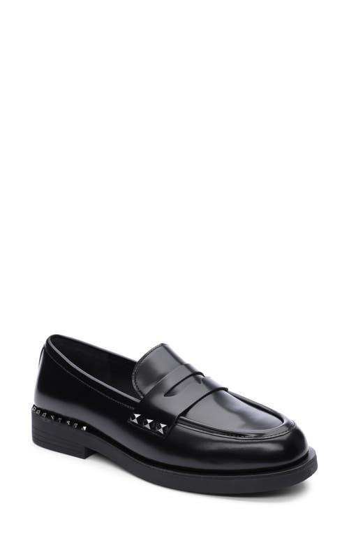 Ash Whisper Studs Leather Loafer Product Image