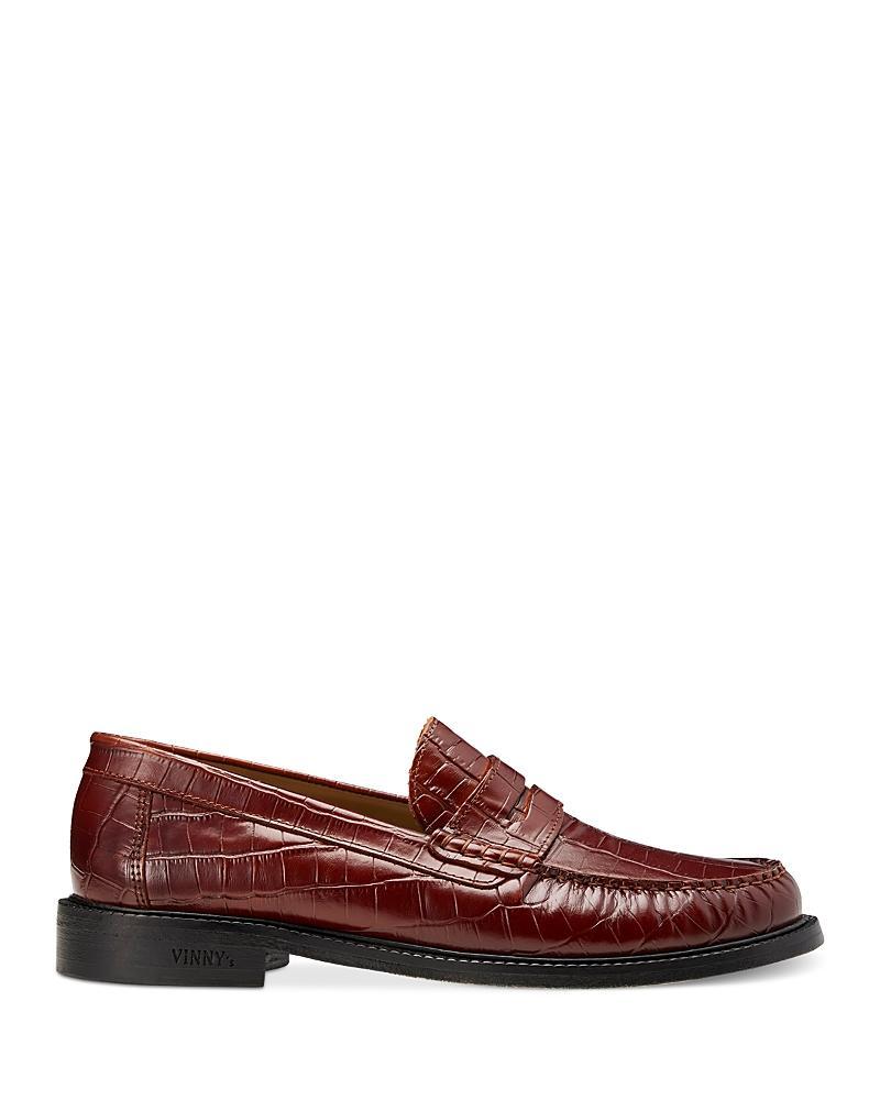 Vinnys Mens Yardee Embossed Loafers Product Image