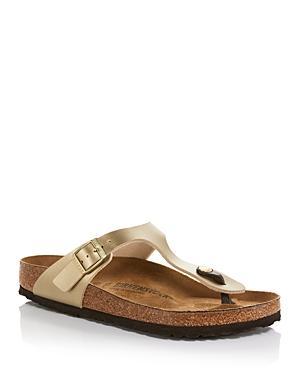 Birkenstock Gizeh - Birko-Flor Birkibuc Birko-Flor) Women's Sandals Product Image