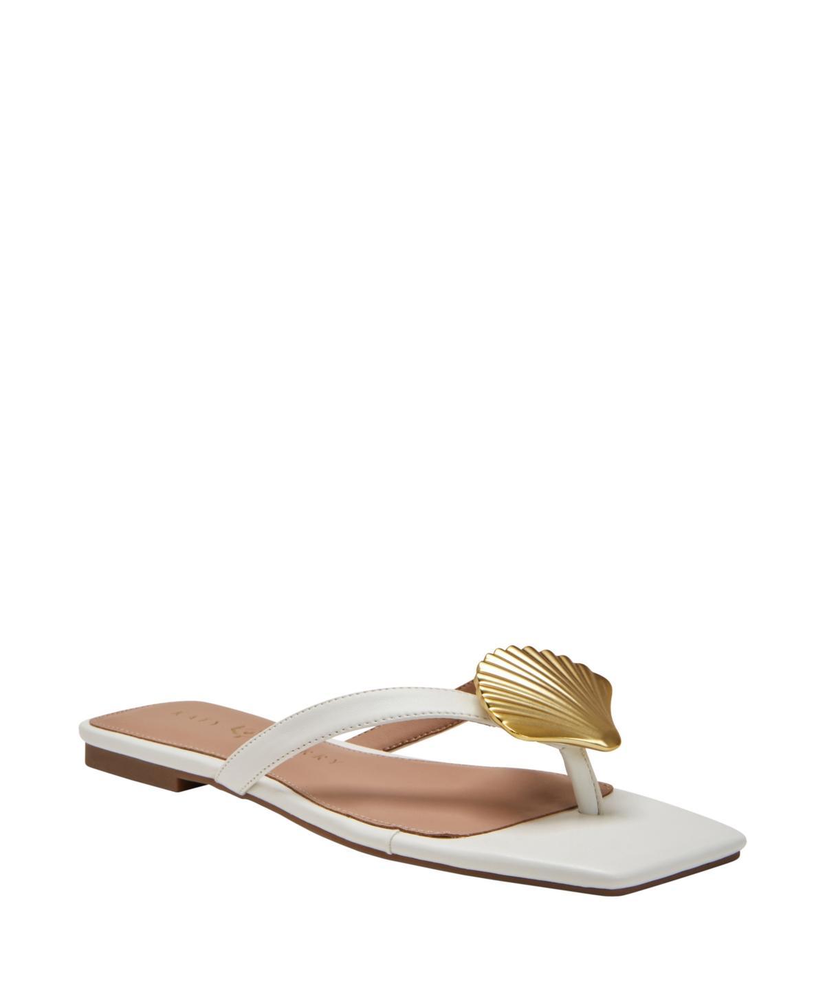 Katy Perry Womens Camie Shell Slip-On Sandals Product Image