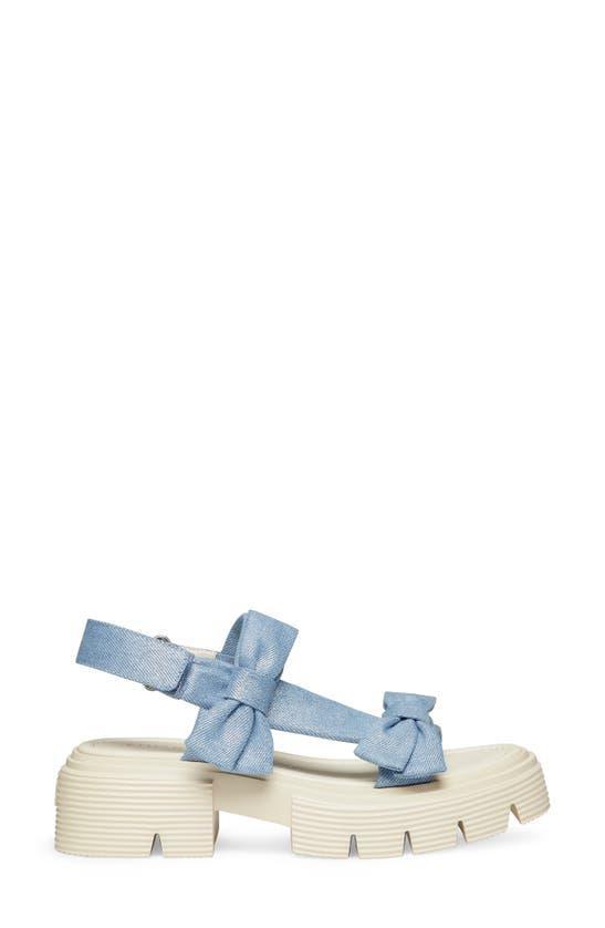 STUART WEITZMAN Sofia Nolita Lug Sole Sandal In Blue Product Image