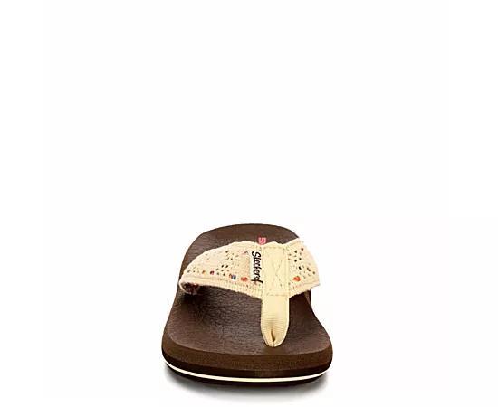 Skechers Womens Asana Flip Flop Sandal Product Image