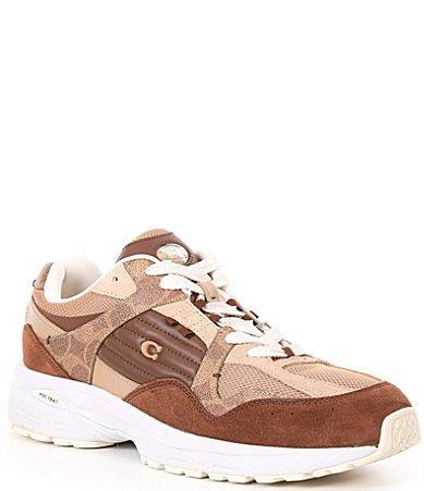 COACH Mens C301 Signature Sneakers Product Image