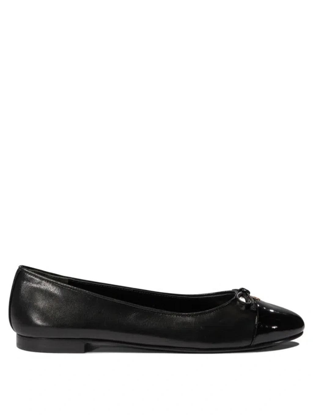 TORY BURCH Cap-toe Ballet In Black Product Image