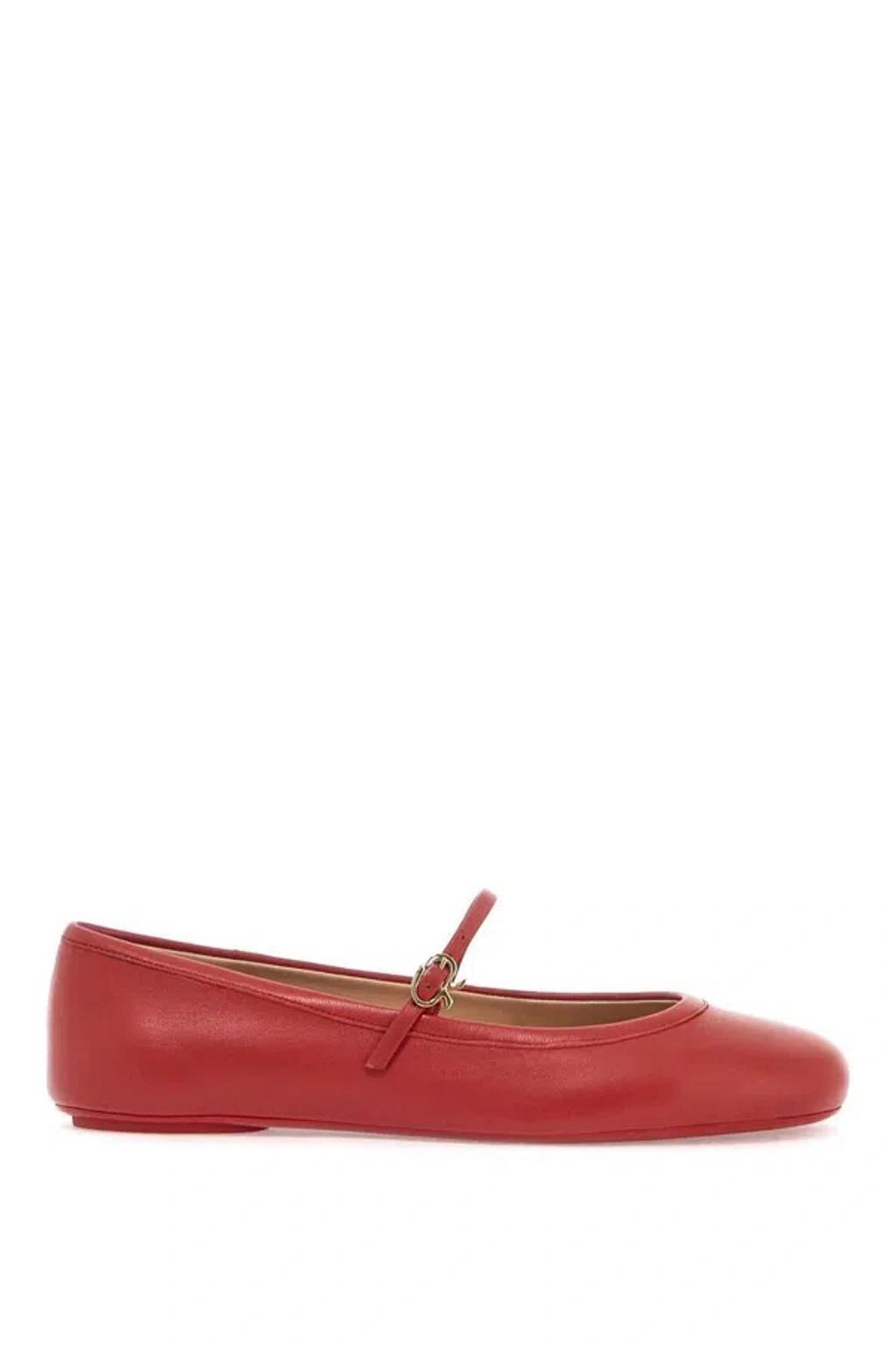 Carla Ballerina Shoes In Red Product Image