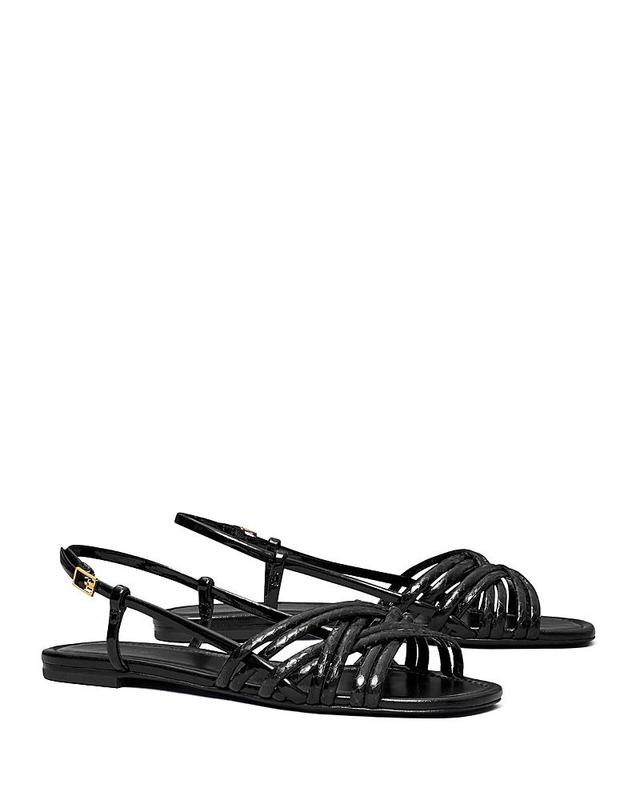 Tory Burch Womens Square Toe Strappy Sandals Product Image