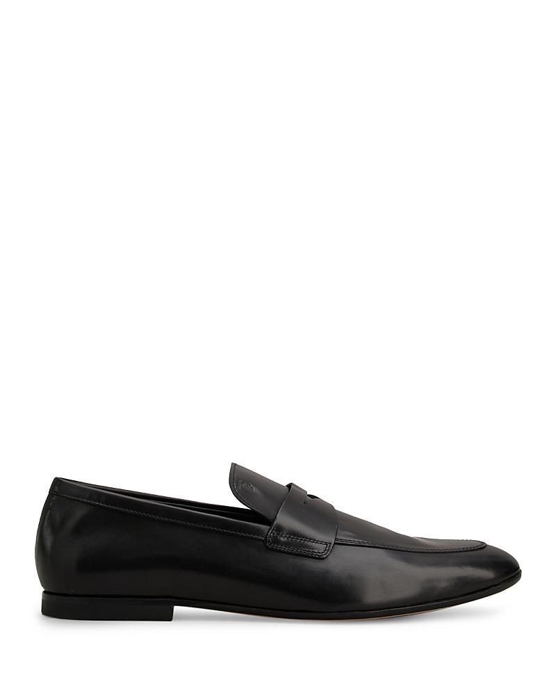 Mens Mocassino Cuoio Leather Penny Loafers Product Image