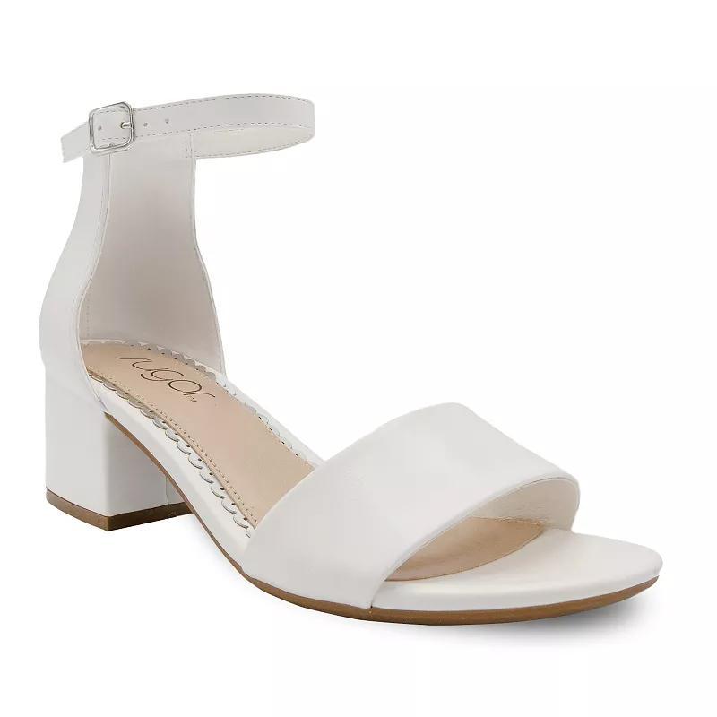 sugar Noelle Womens Block Heel Sandals Product Image