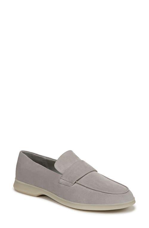 Suede Casual Sporty Loafers In Fog Grey Suede Product Image