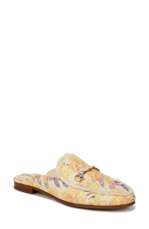 Sam Edelman Linnie Fray Floral Fabric Bit Buckle Loafer Mules Product Image