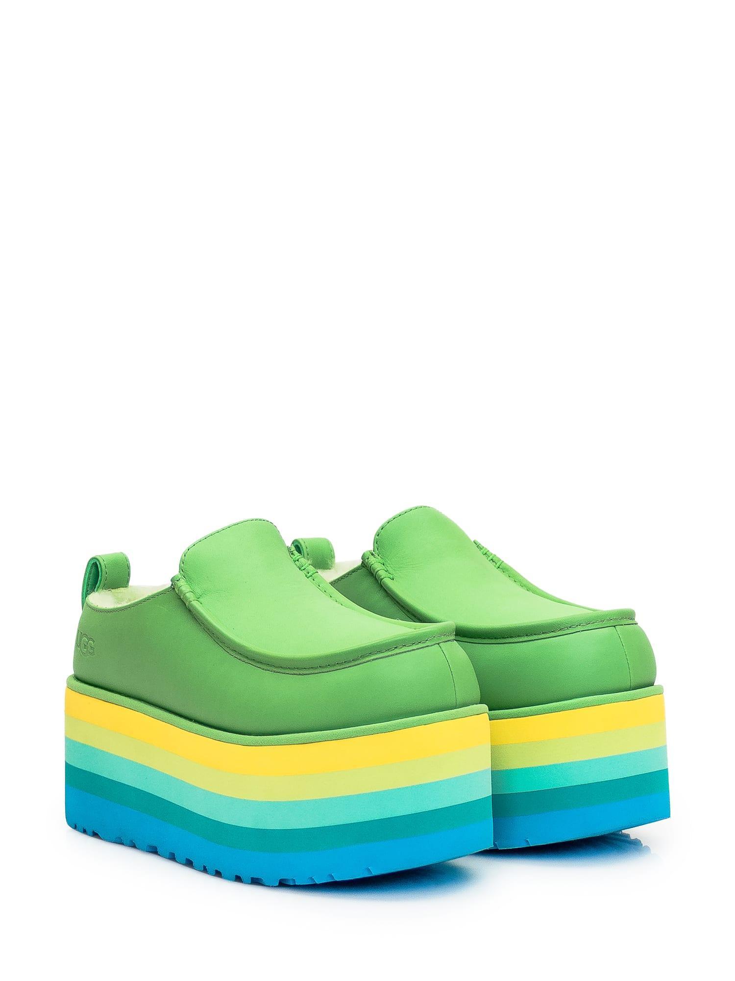 UGG Sandal With Platform In Green Product Image