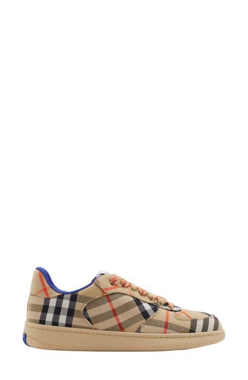 BURBERRY Terrace Check Sneaker In Neutrals Product Image