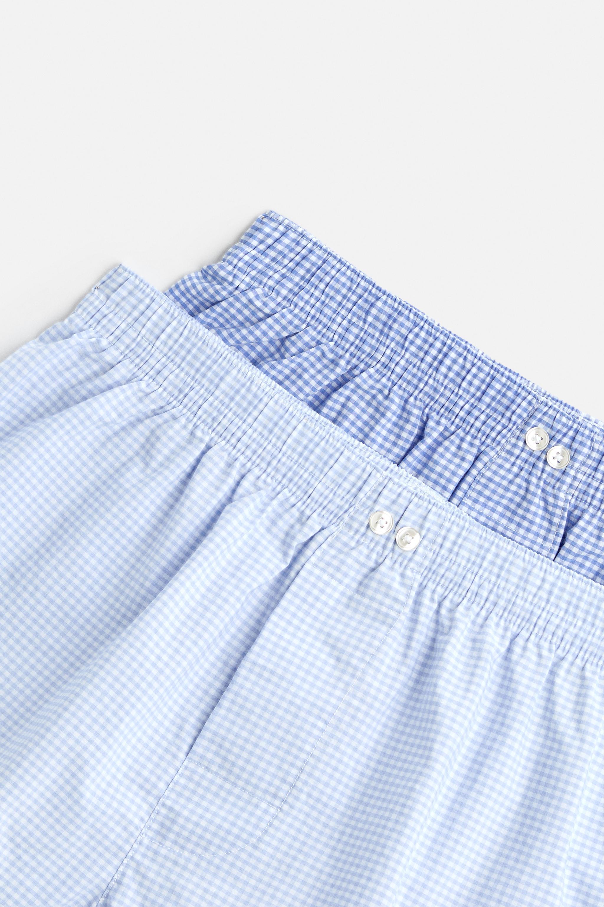 2 PACK OF MIXED POPLIN BOXERS Product Image