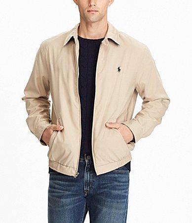 Polo Ralph Lauren Bi-Swing Windbreaker Jacket Brown. (also in M, XL/1X). Product Image