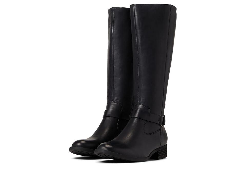 Born Saddler (Black Full Grain Leather) Women's Pull-on Boots Product Image