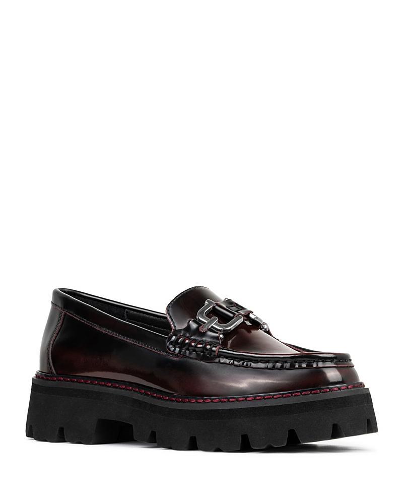 Donald Pliner Womens Marvell Lug Loafer Flats Product Image