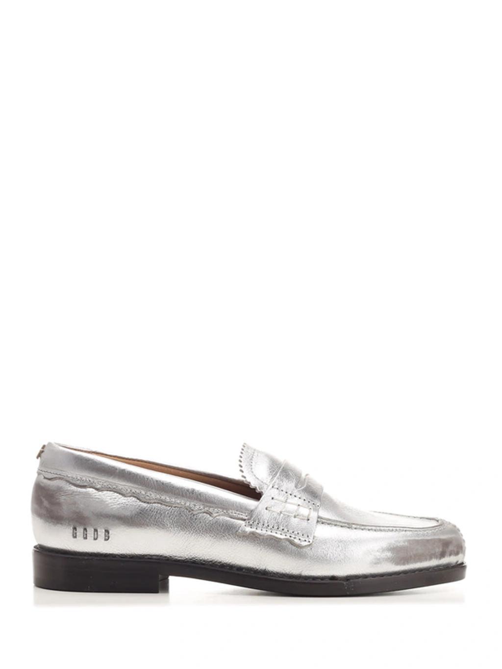 Jerry Penny Loafer In Silver Product Image