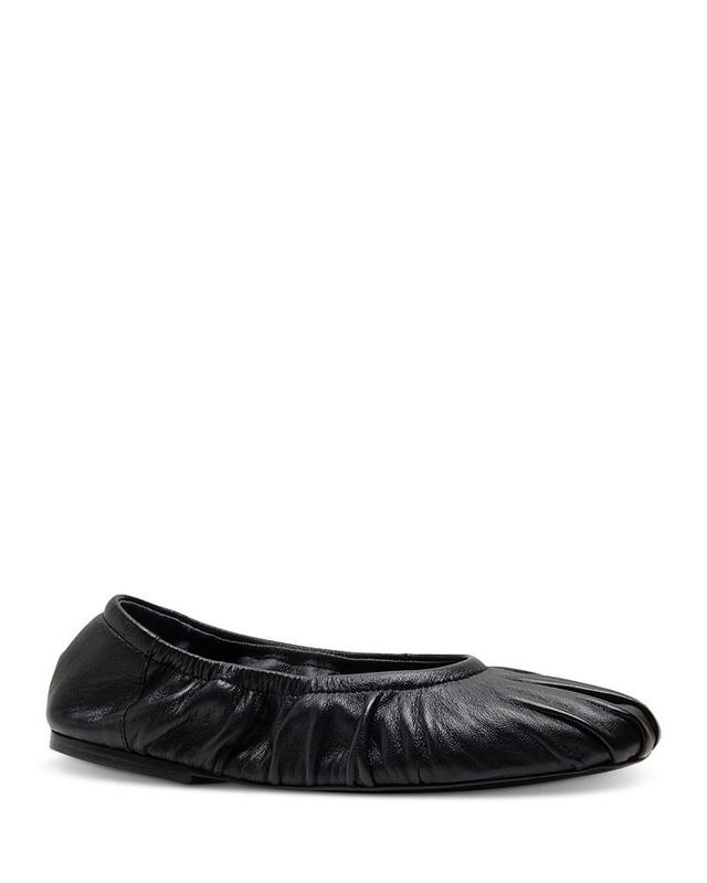 Free People Womens Cara Ruched Ballet Flats Product Image