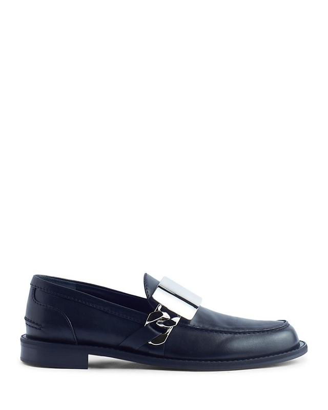 Mens CA Buckle Leather Loafers Product Image
