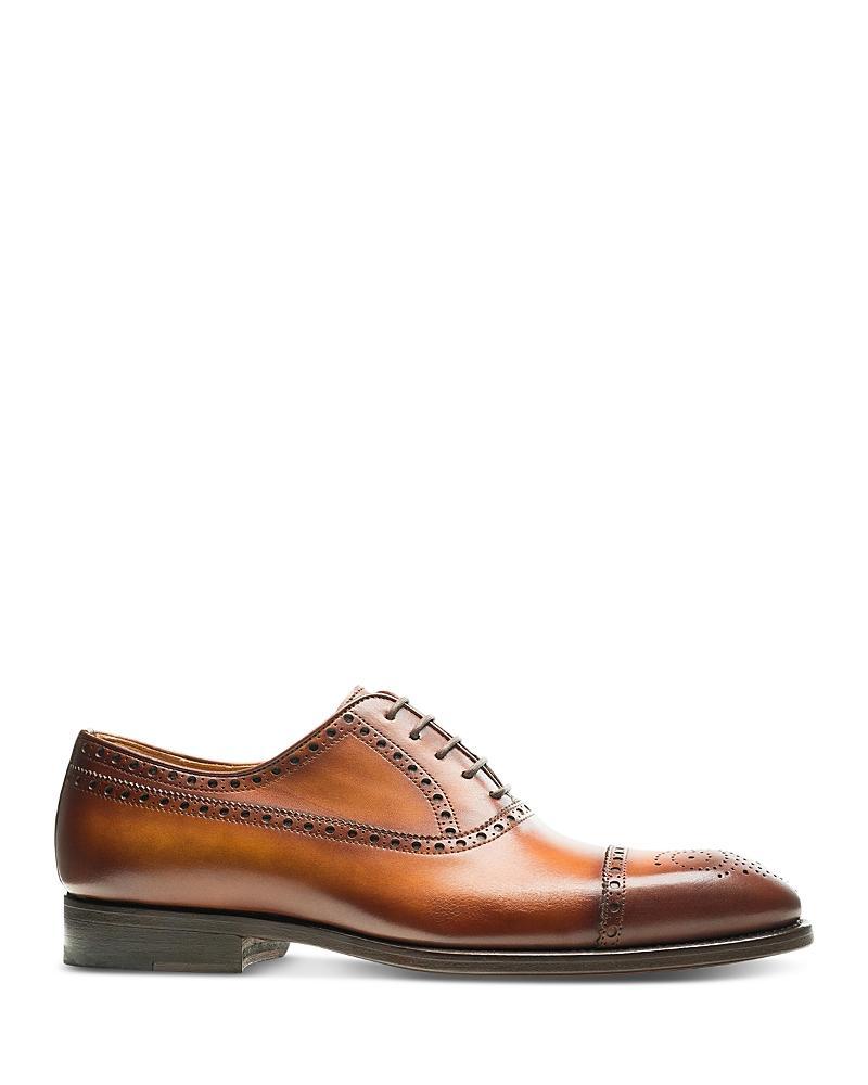 Magnanni Mens Hipolito Lace Up Medallion Cap Toe Dress Shoes - Exclusive Product Image