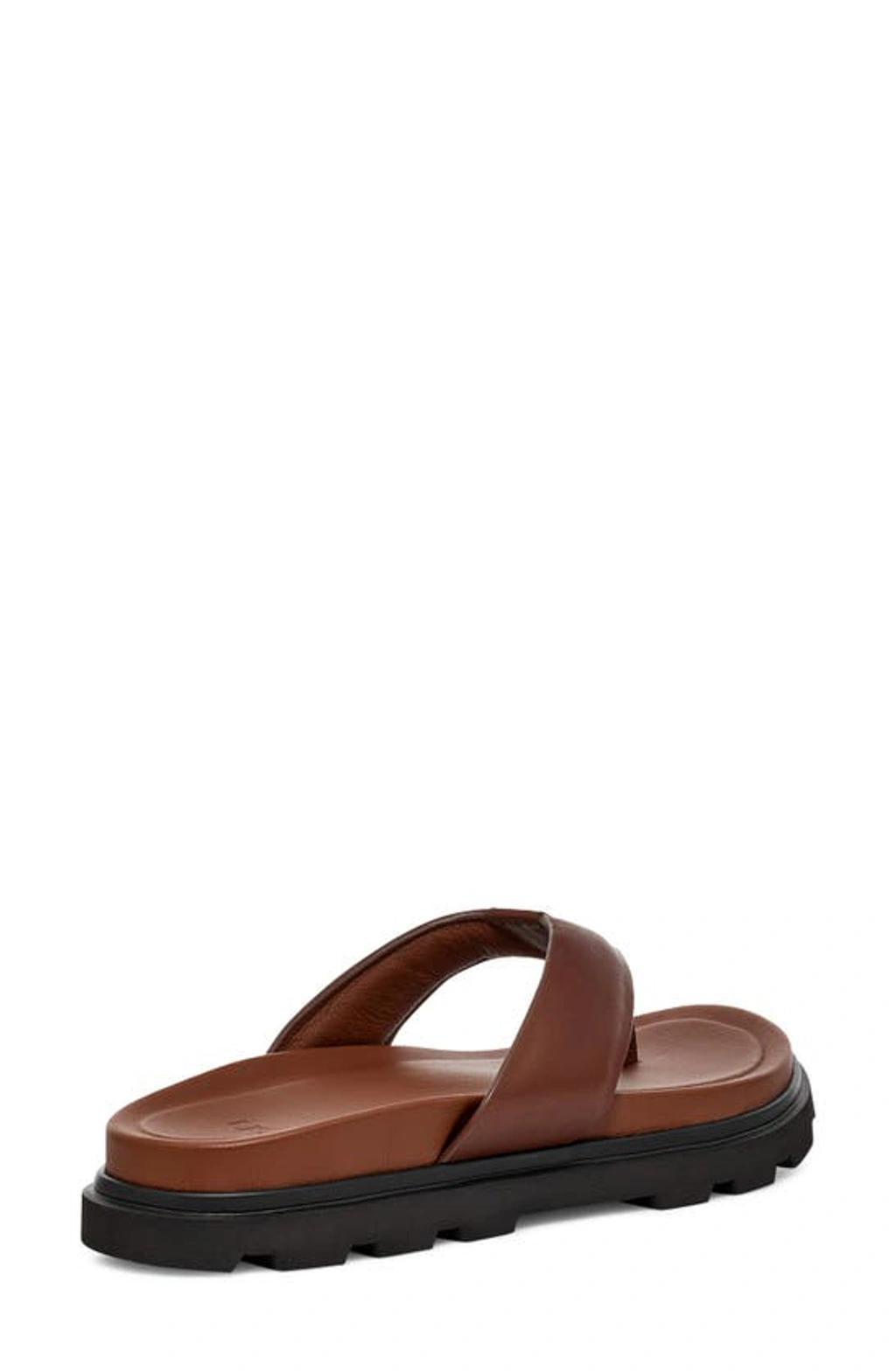 UGG Capitola Flip Flop In Brown Product Image