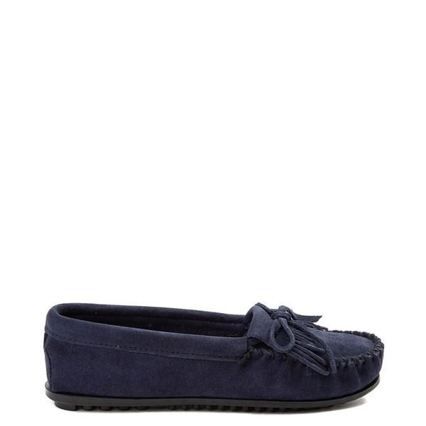 Minnetonka Kilty Suede Fringe Moccasins Product Image