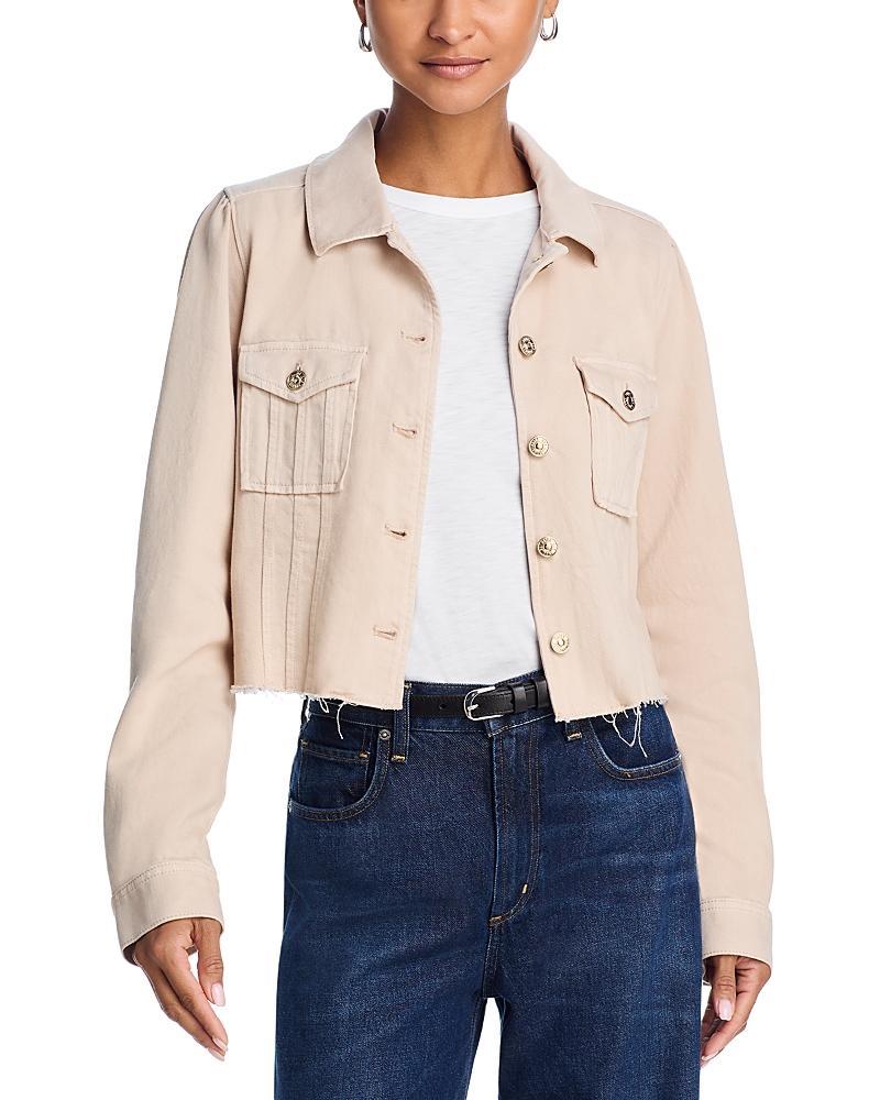 Paige Pacey Cropped Denim Jacket Product Image