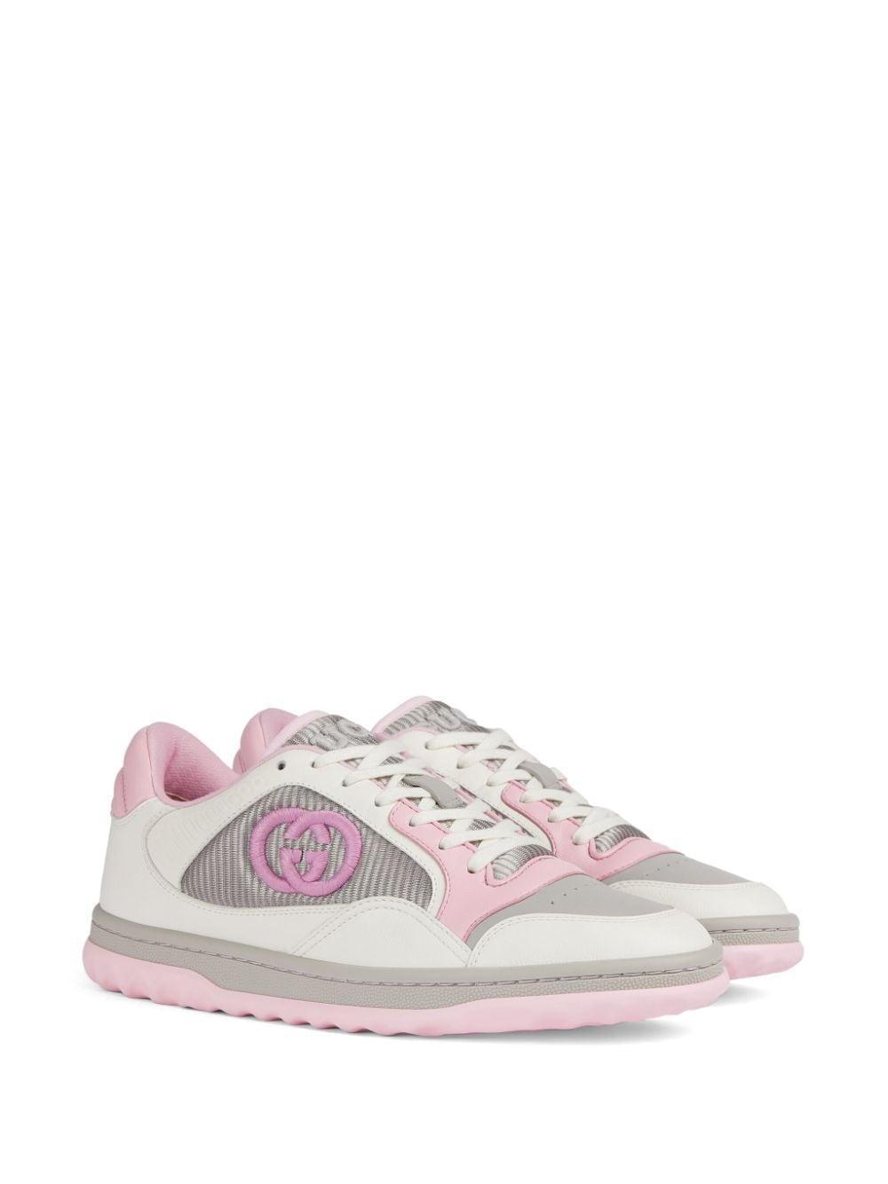 Mac80 Leather Sneakers In Pink Product Image