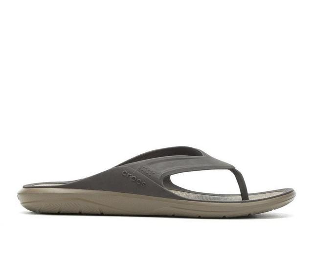 Men's Crocs Swiftwater Wave Flip-Flops Product Image