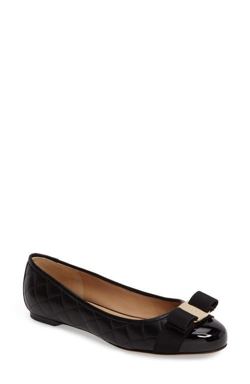 Salvatore Ferragamo Varina Q Quilted Flat Product Image