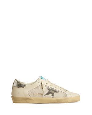Golden Goose Womens Superstar Mix Match Low Top Sneakers Product Image