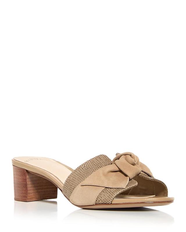 Alexandre Birman Womens Maxi Clarita Block Heel Slide Sandals Product Image