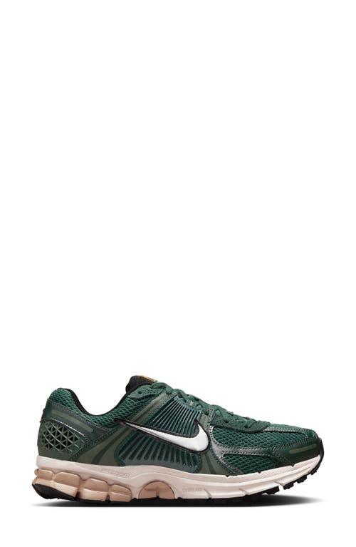 NIKE Womens  Zoom Vomero 5 In Chrome/vintage Green Product Image